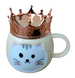 Чашка з кришкою "Корона" жовта 55001 фото 1