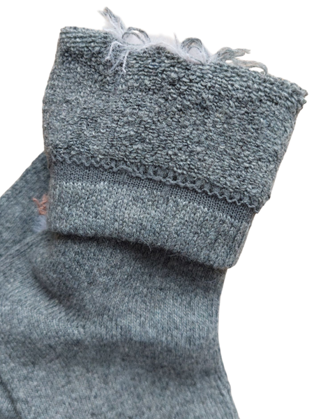 Теплі шкарпетки Dog hair THERMAL 38-44 розмір Темно-сірі 1876 фото