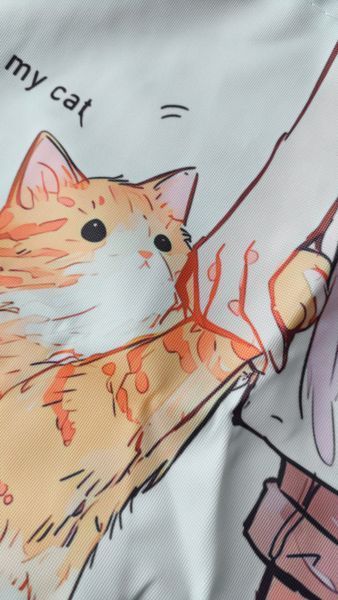 Сумка шопер Рудий котик 617 фото