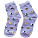 Шкарпетки високі Фіолетові One size 37-43 розмір 8053 фото 1
